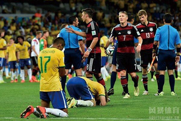 巴西和德国世界杯历史交锋