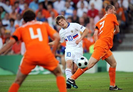 08年欧洲杯荷兰vs俄罗斯